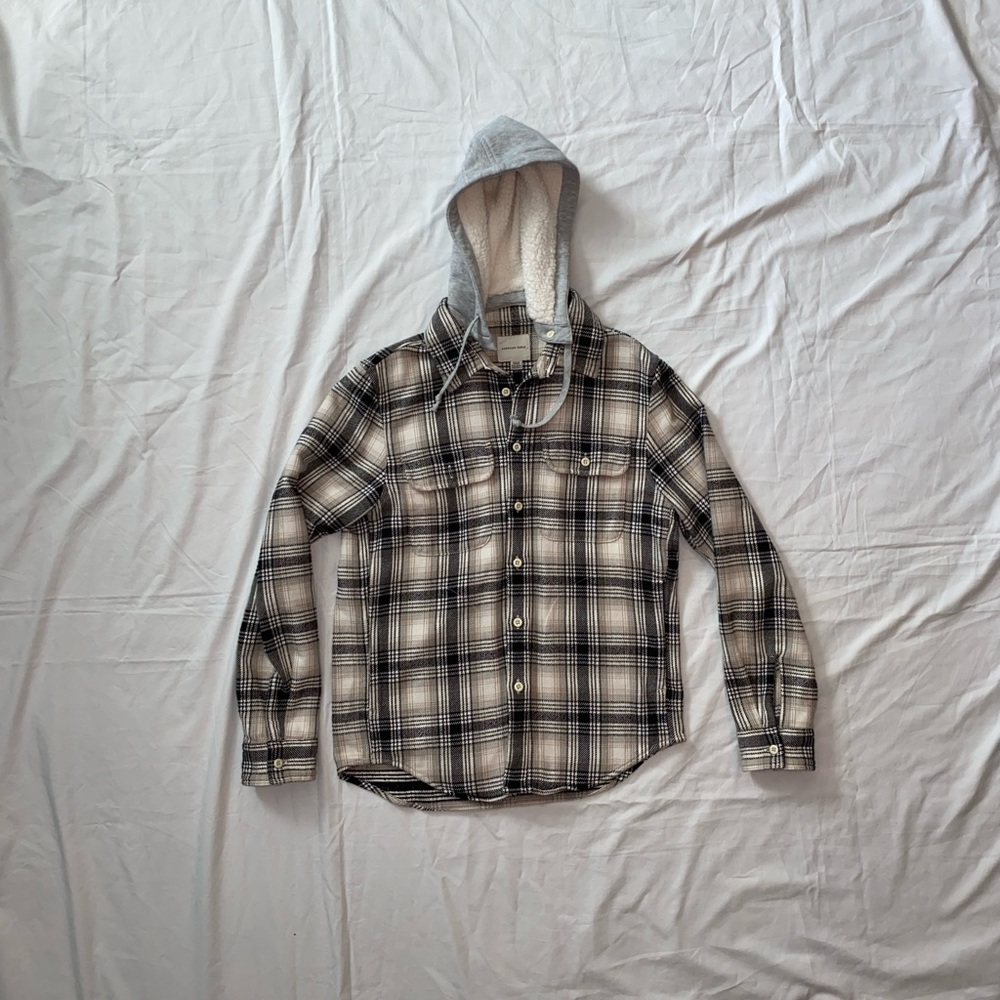 American Eagle Flannel Shirt Jacket